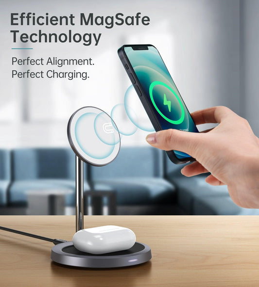 Choetech T575-F MagSafe iPhone Magnetic Wireless Charger Stand.