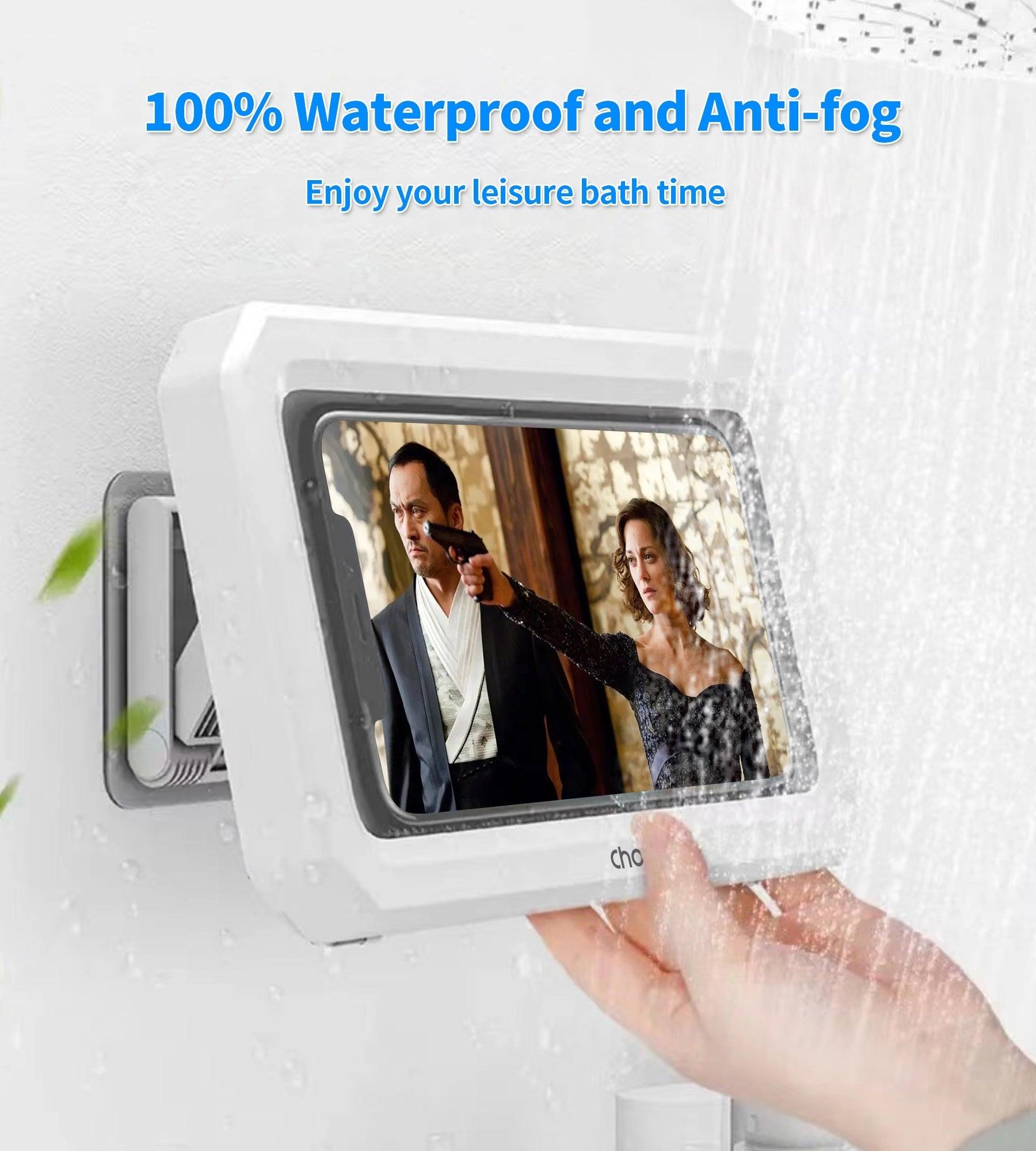 CHOETECH WPC008 Bathroom Waterproof Phone holder (up to 6.7-inch) White.