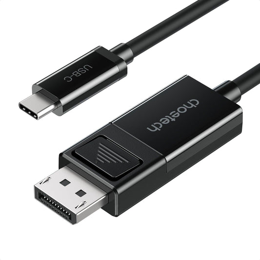 CHOETECH XCP-1803 USB-C To DisplayPort Cable 8K@30Hz 1.8M Two-Way.