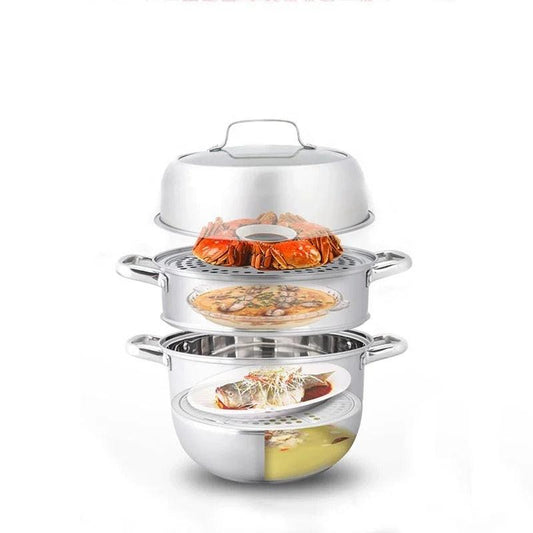 Zhang Xiao Quan 28cm 3-Tier Steamer.