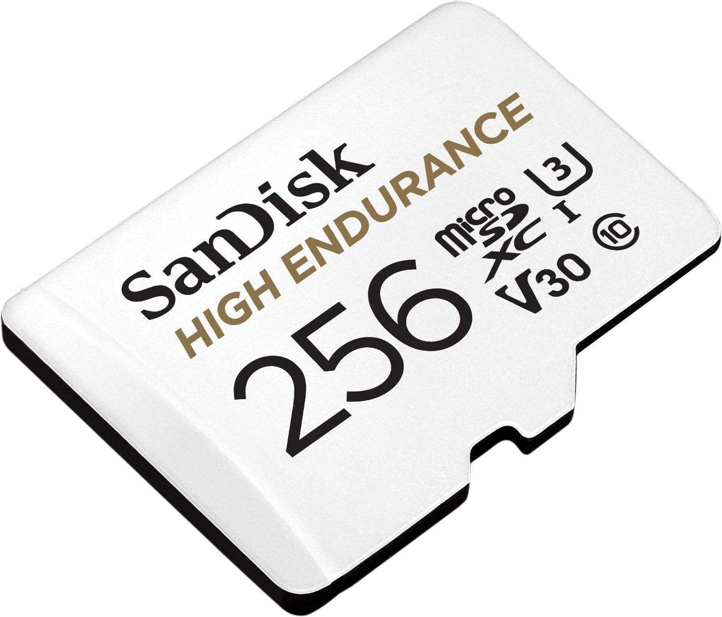 SANDISK HIGH ENDURANCE MICROSDHC CARD SQQNR 256G UHS-I C10 U3 V30 100MB/S R 40MB/S W SD ADAPTOR SDSQQNR-256G-GN6IA.