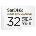 SANDISK HIGH ENDURANCE MICROSDHC CARD SQQNR 32G UHS-I C10 U3 V30 100MB/S R 40MB/S W SD ADAPTOR SDSQQNR-032G-GN6IA.