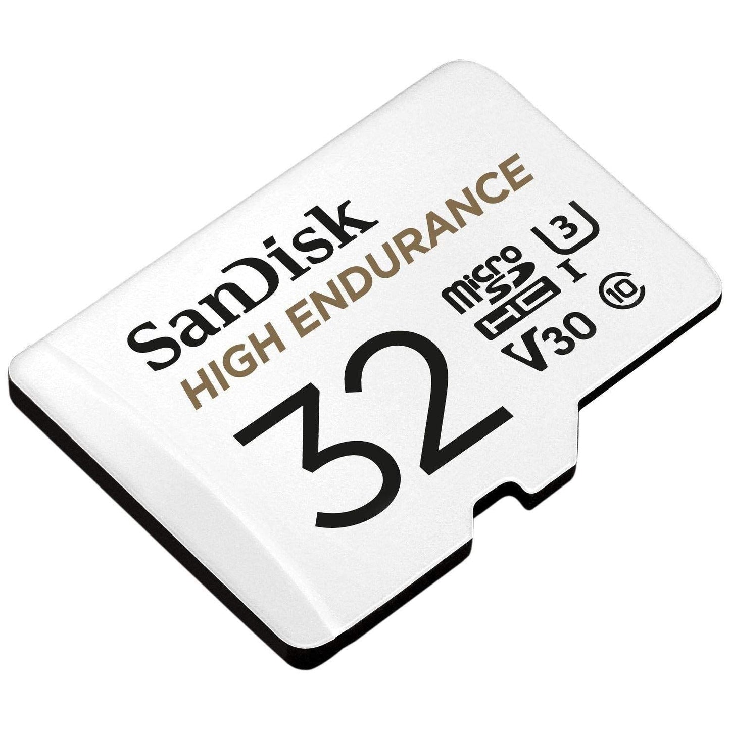 SANDISK HIGH ENDURANCE MICROSDHC CARD SQQNR 32G UHS-I C10 U3 V30 100MB/S R 40MB/S W SD ADAPTOR SDSQQNR-032G-GN6IA.