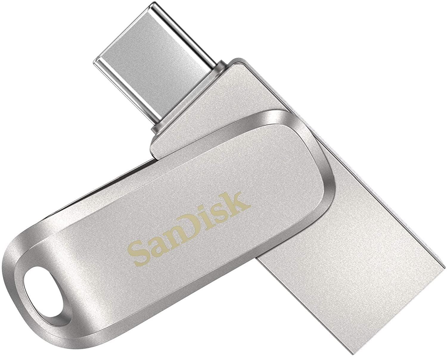 SANDISK 256G SDDDC4-256G-G46  Ultra Dual Drive Luxe USB3.1 Type-C (150MB) New.