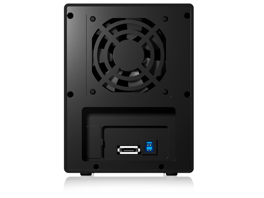 ICY BOX External 4 bay RAID System for 3.5" SATA I / II / III hard disks with USB 3.0 and eSATA (IB-RD3640SU3).