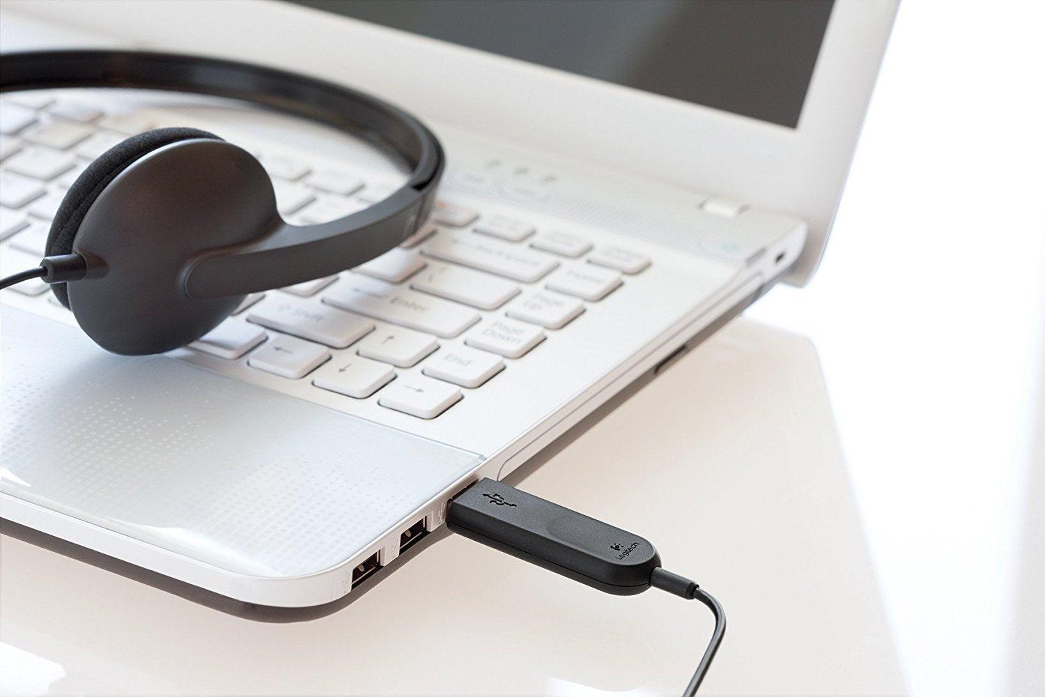 Logitech H340 USB Headset (981-000477).