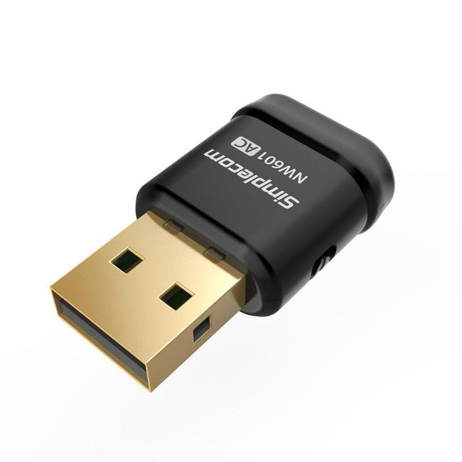 Simplecom NW601 AC600 Mini WiFi Dual Band Wireless USB Adapter Main Image