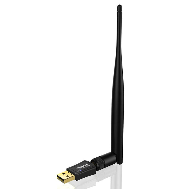 Simplecom NW611 AC600 WiFi Dual Band USB Adapter with 5dBi High Gain Antenna Hover Image
