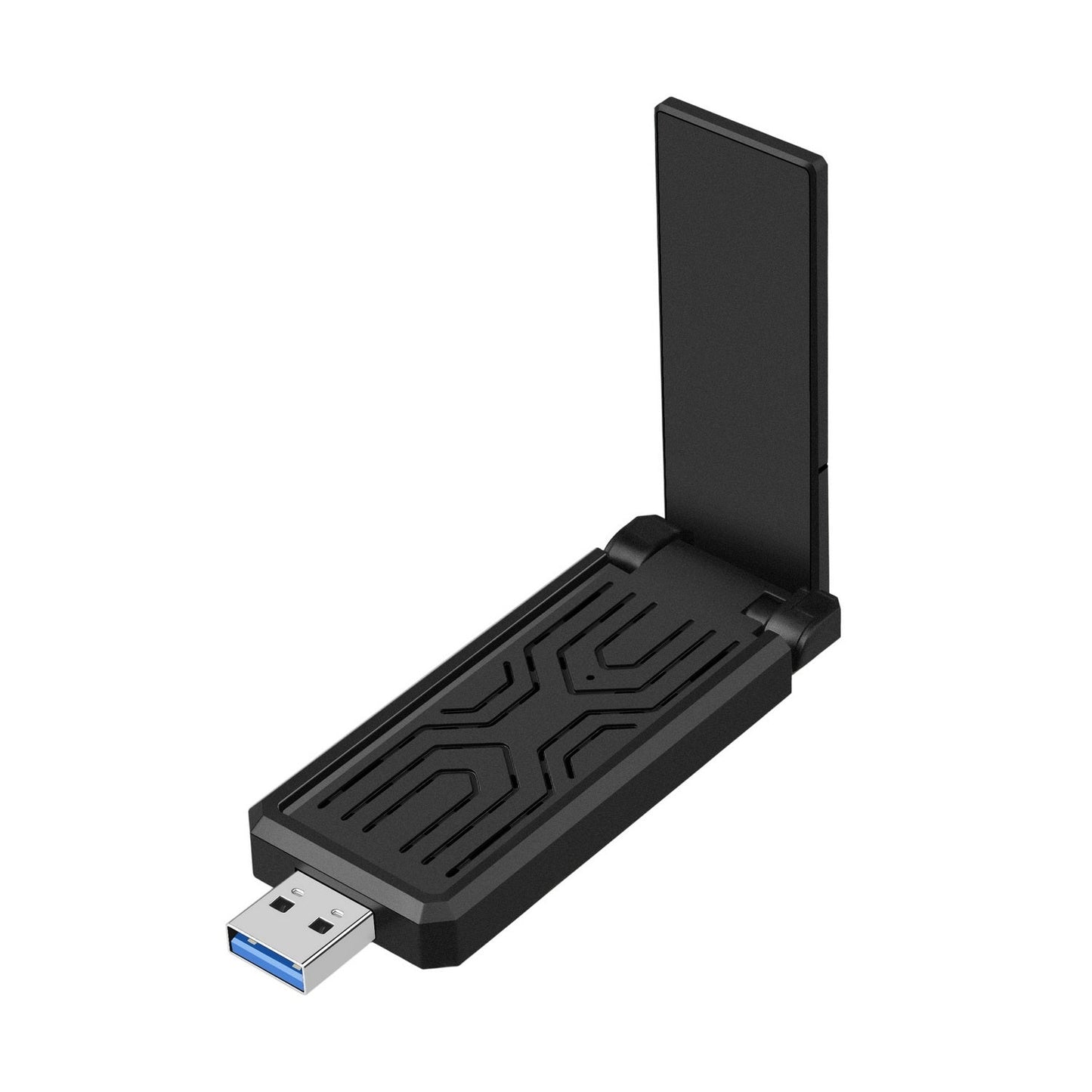 Simplecom NW812 AX1800 Dual Band WiFi 6 USB Adapter with Foldable Antenna.