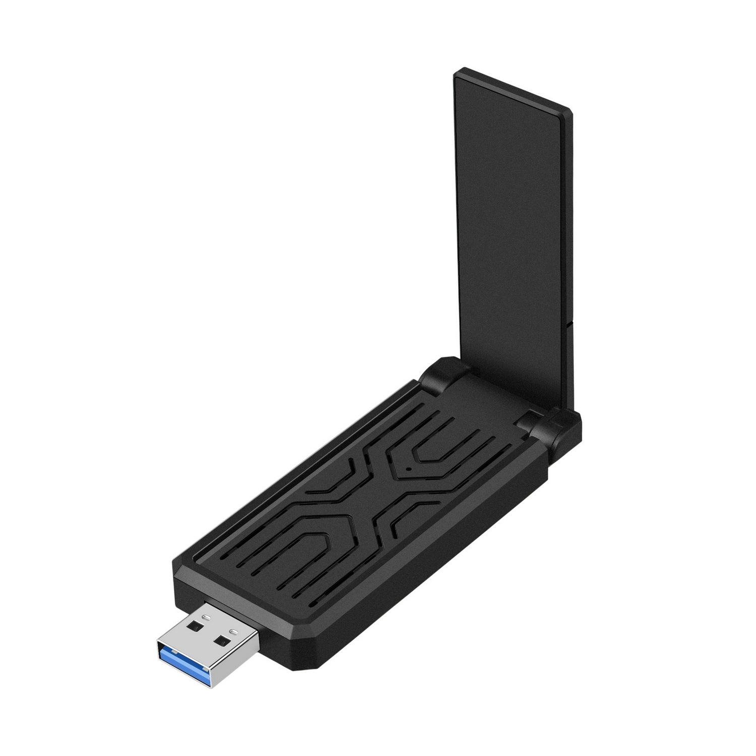 Simplecom NW812 AX1800 Dual Band WiFi 6 USB Adapter with Foldable Antenna.
