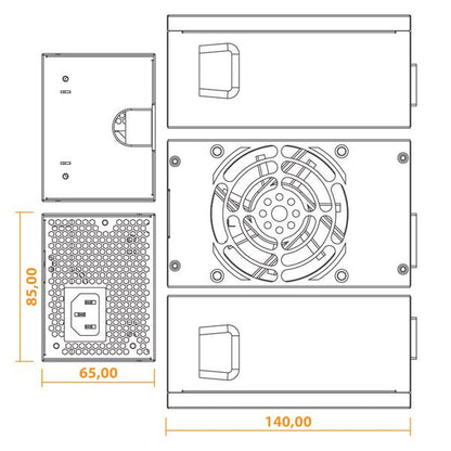 SEASONIC SSP-300TGS Active PFC TFX 300W Power Supply