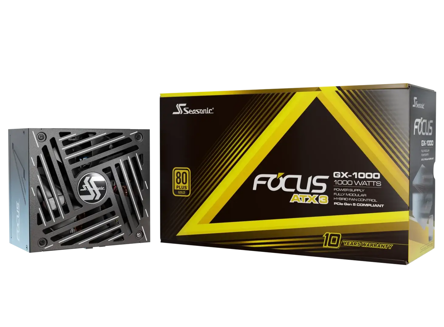 Seasonic 1000W Focus GX-1000 V4 Fully-Modular 80 PLUS Gold ATX3.1/PCIe 5.1 PSU SRP-FGX102-A5A32SF