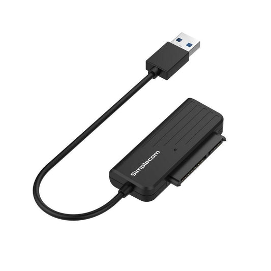 Simplecom SA205 Compact USB 3.0 to SATA Adapter Cable Converter for 2.5" SSD/HDD.