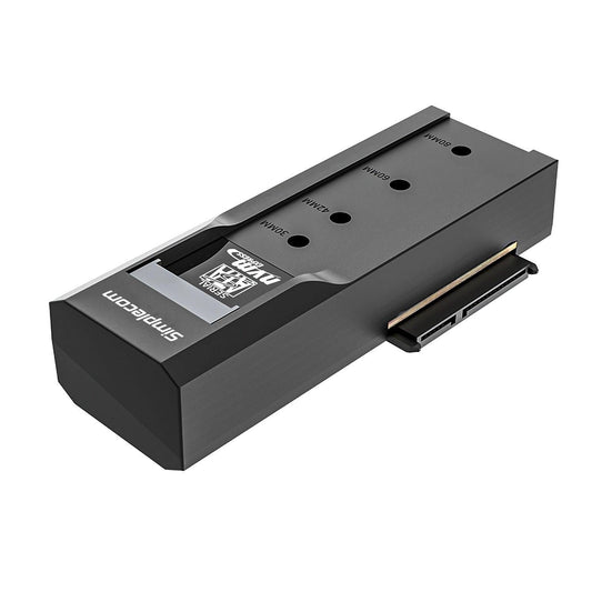 Simplecom SA536 USB to M.2 and SATA 2-IN-1 Adapter for 2.5"/3.5" HDD & NVMe/SATA M.2 SSD with Power Supply USB 3.2 Gen2 10Gbps.