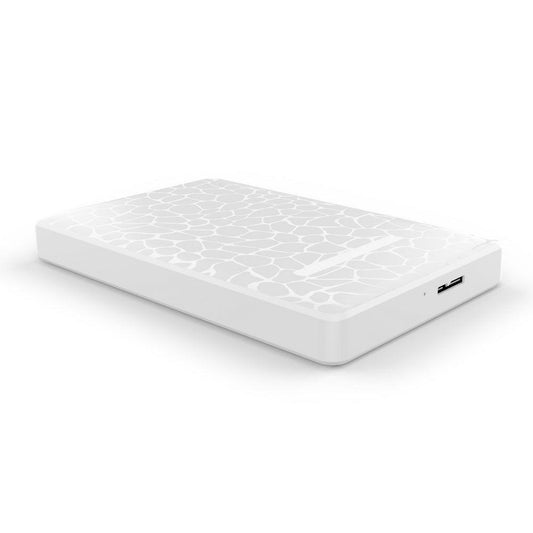 Simplecom SE101 Compact Tool-Free 2.5'' SATA to USB 3.0 HDD/SSD Enclosure White.