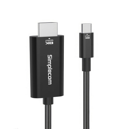 Simplecom DA324 USB-C to HDMI 2.1 Cable 2M HDCP 8K@60Hz.