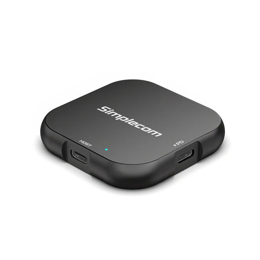 Simplecom SE523 Magnetic M.2 2230 NVMe SSD to USB-C Enclosure 10Gbps 100W PD Charging.