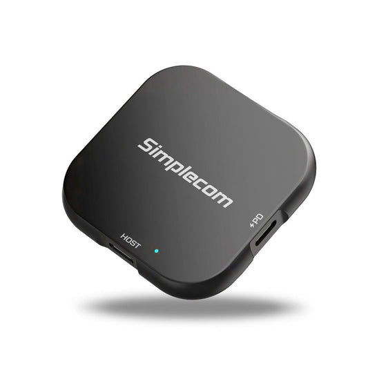 Simplecom SE523 Magnetic M.2 2230 NVMe SSD to USB-C Enclosure 10Gbps 100W PD Charging.