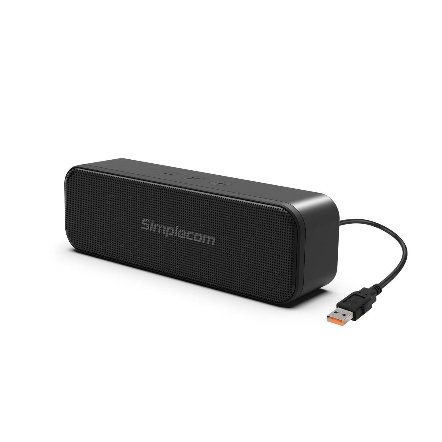 Simplecom UM228 Portable USB Stereo Soundbar Speaker Plug and Play with Volume Control for PC Laptop.