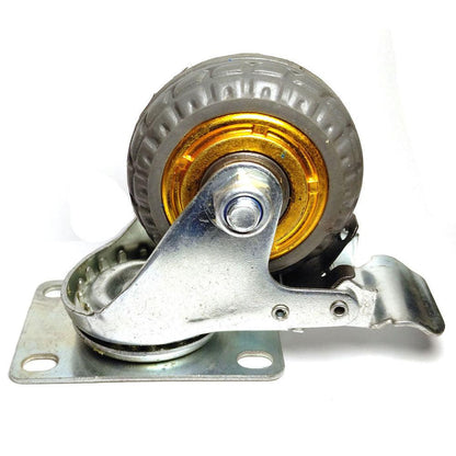3" Heavy Duty Industrial Swivel Brake Caster Wheel Caster Wheels Castor load 50KG Trolley Cart.