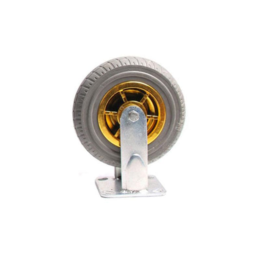 8" Heavy Duty Industrial Fixed Caster Wheel Wheels CastorTrolley holds 250KG.