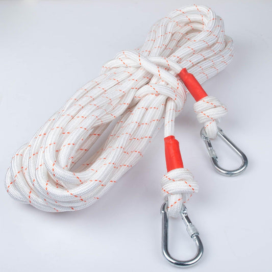 16mm 20m Safety Climbing Rope Nylon Rock Static Outdoor Boat Anchor Marine Rope Dock Lines Rope.