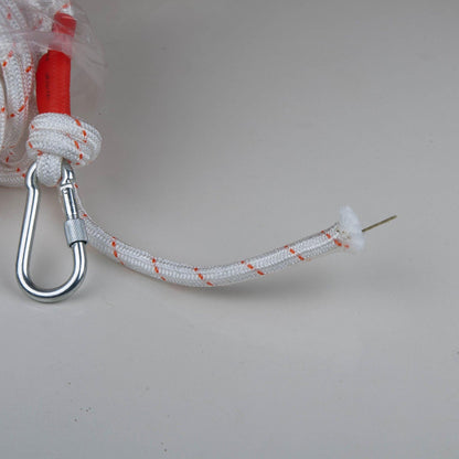 16mm 50m Safety Climbing Rope Nylon Rock Static Outdoor Boat Anchor Marine Rope Dock Lines Rope.
