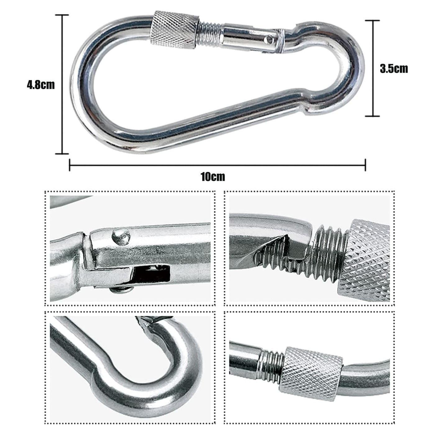 16mm 50m Safety Climbing Rope Nylon Rock Static Outdoor Boat Anchor Marine Rope Dock Lines Rope.