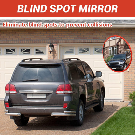 30cm Traffic Blind Spots Curved Convex Mirror Wide Angle for Driveway Warehouse Garage Security.
