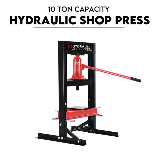 10 Ton Hydraulic Shop Press Workshop Jack Bending Stand H-Frame Tool Stand.