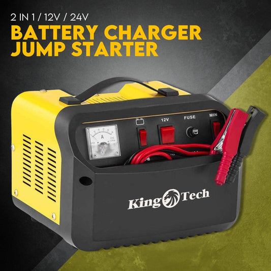 2IN1 Car Battery Charger Jump Starter 12 24V 40A ATV Boat Tractor.