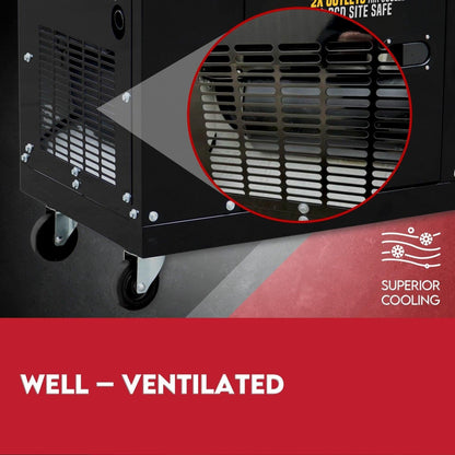 8.4kW Max 6kW Rated Diesel Generator New Single Phase Commercial.