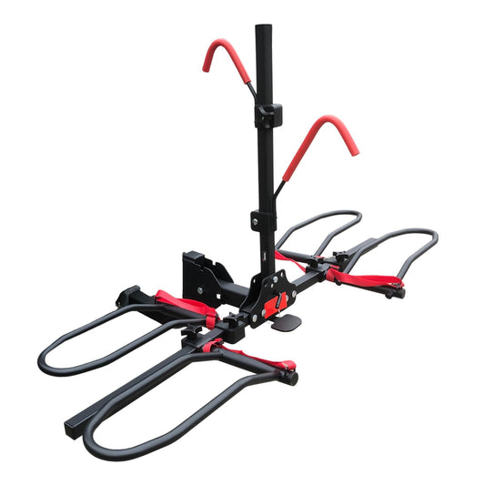 2 Bike Rack for Car SUV Rear Bicycle Holder Carrier Hitch Mount Platform Holder.