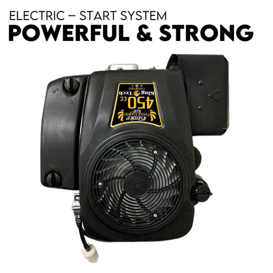 16HP Vertical Shaft Lawn Mower Engine Petrol 4 Stroke Ride on Motor OHV.