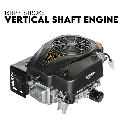 18HP Vertical Shaft Lawn Mower Engine Petrol Motor 4 Stroke OHV Ride On.