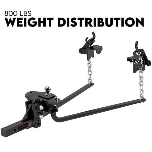 800lbs Weight Distribution Hitch System Load Leveller Caravan Anti Sway Bars.