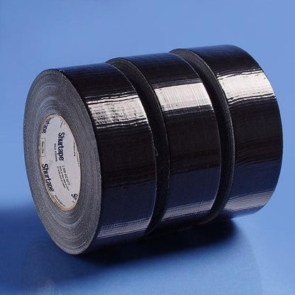 2 Pack Black Duct Tape 50 Metres Industrial Grade Waterproof UV Resistant Crafts Home Maintenance.