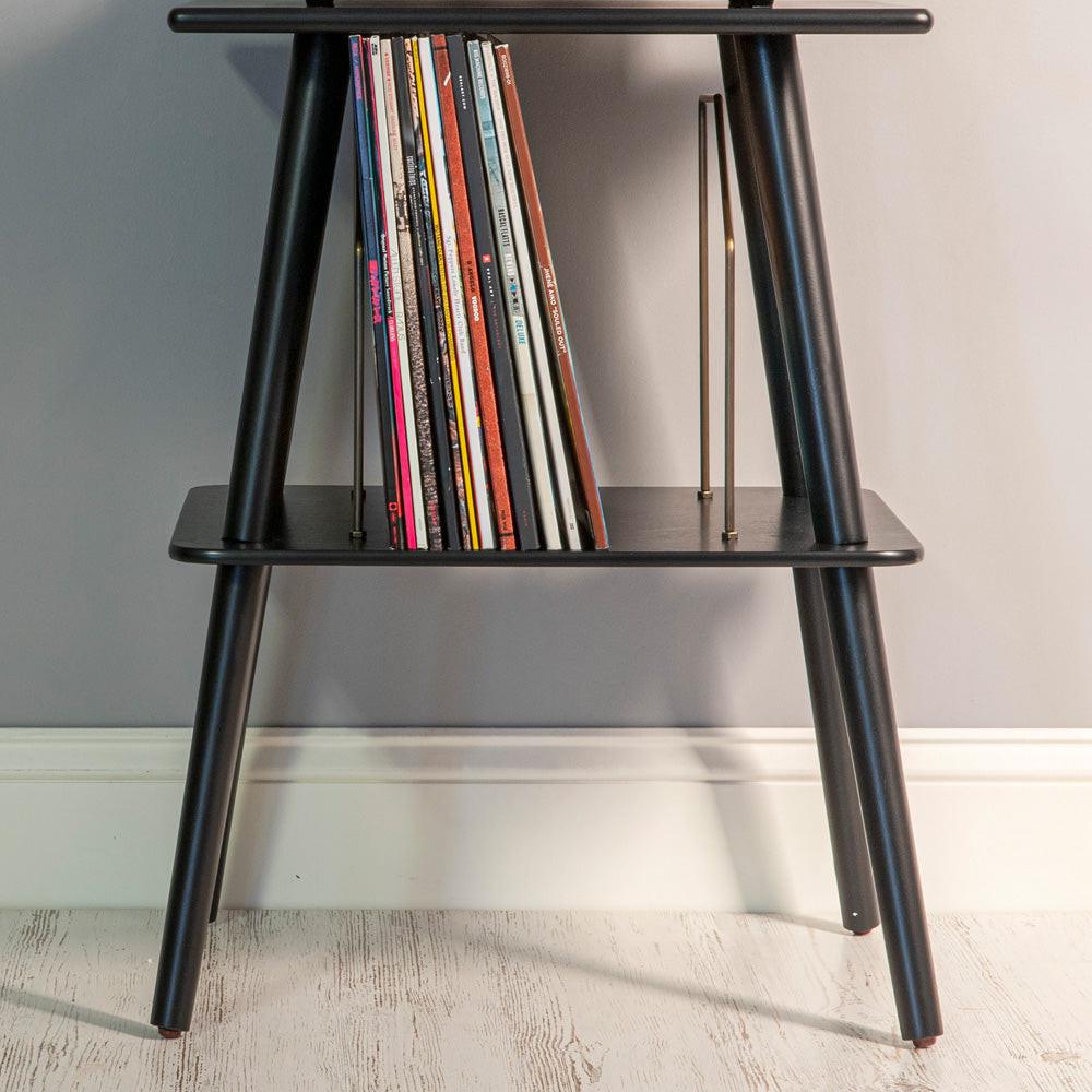 Crosley Cruiser Bluetooth Portable Turntable + Crosley Turntable Stand Bundle - Silver.