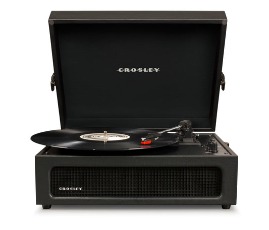 Crosley Voyager Black - Bluetooth Portable Turntable.
