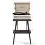 Crosley Voyager Bluetooth Portable Turntable + Crosley Turntable Stand Bundle - Dune.