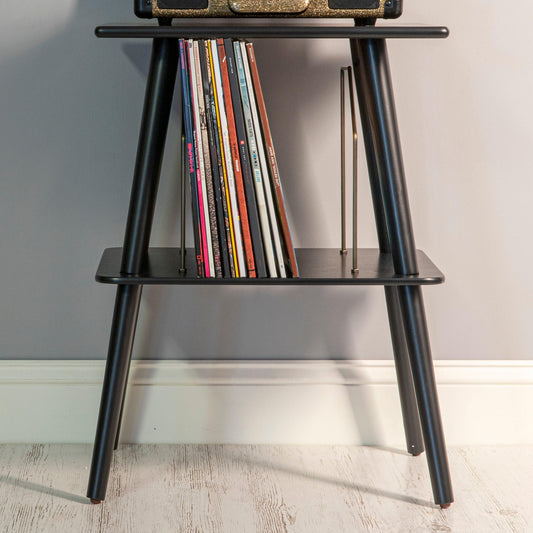 Crosley Manchester Turntable Stand - Black.