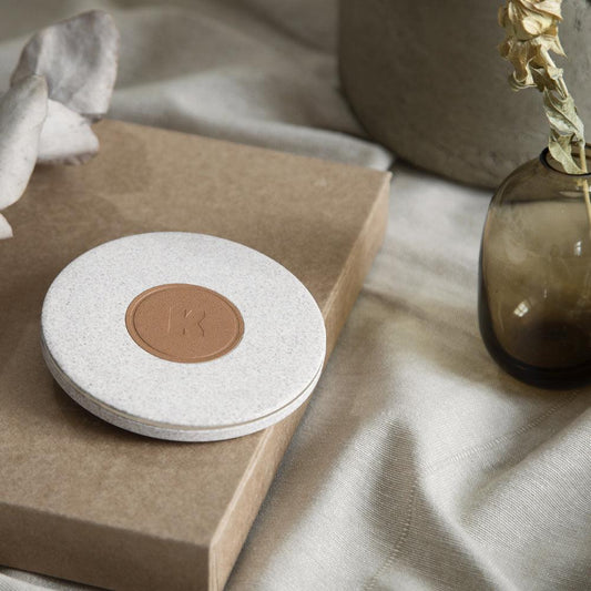 Kreafunk Wicharge 2 Wireless Qi Charger 15W - Wheat.