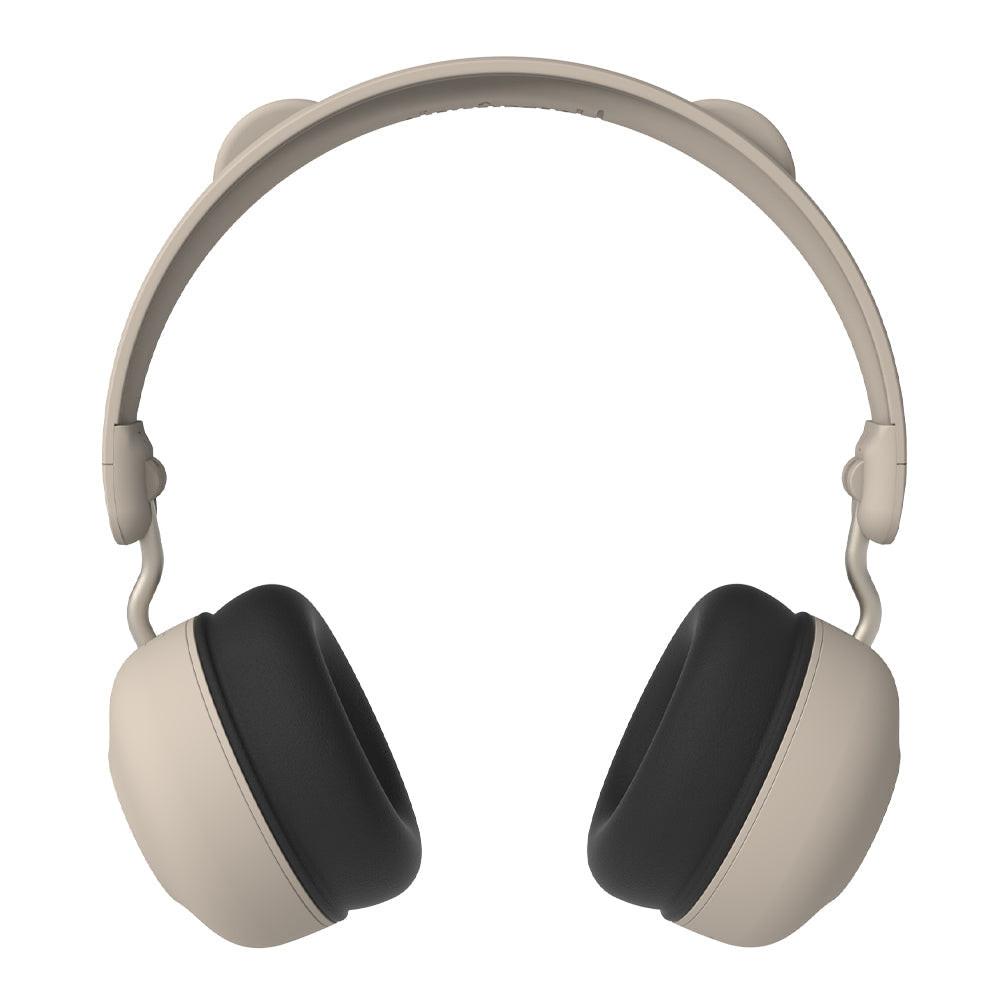 Kreafunk Kids Buzz Junior Bluetooth Headphones - Ivory Sand.