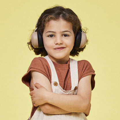 Kreafunk Kids Buzz Junior Bluetooth Headphones - Ivory Sand.