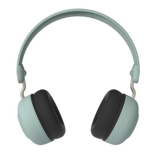 Kreafunk Kids Buzz Bluetooth Headphones W/ Anc - Dusty Green.