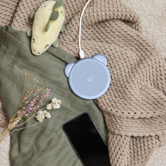 Kreafunk Kids Paddy Wireless Qi Charger 15W - Cloudy Blue.