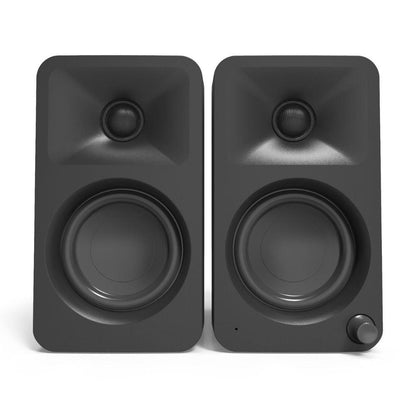 Kanto ORA 100W Powered Reference Desktop Computer Speakers with Bluetooth 5.0 Black.