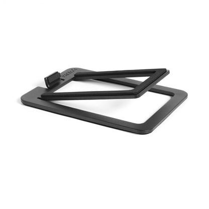 Kanto S2 Angled Desktop Speaker Stands for Small Speakers - Pair, Black.