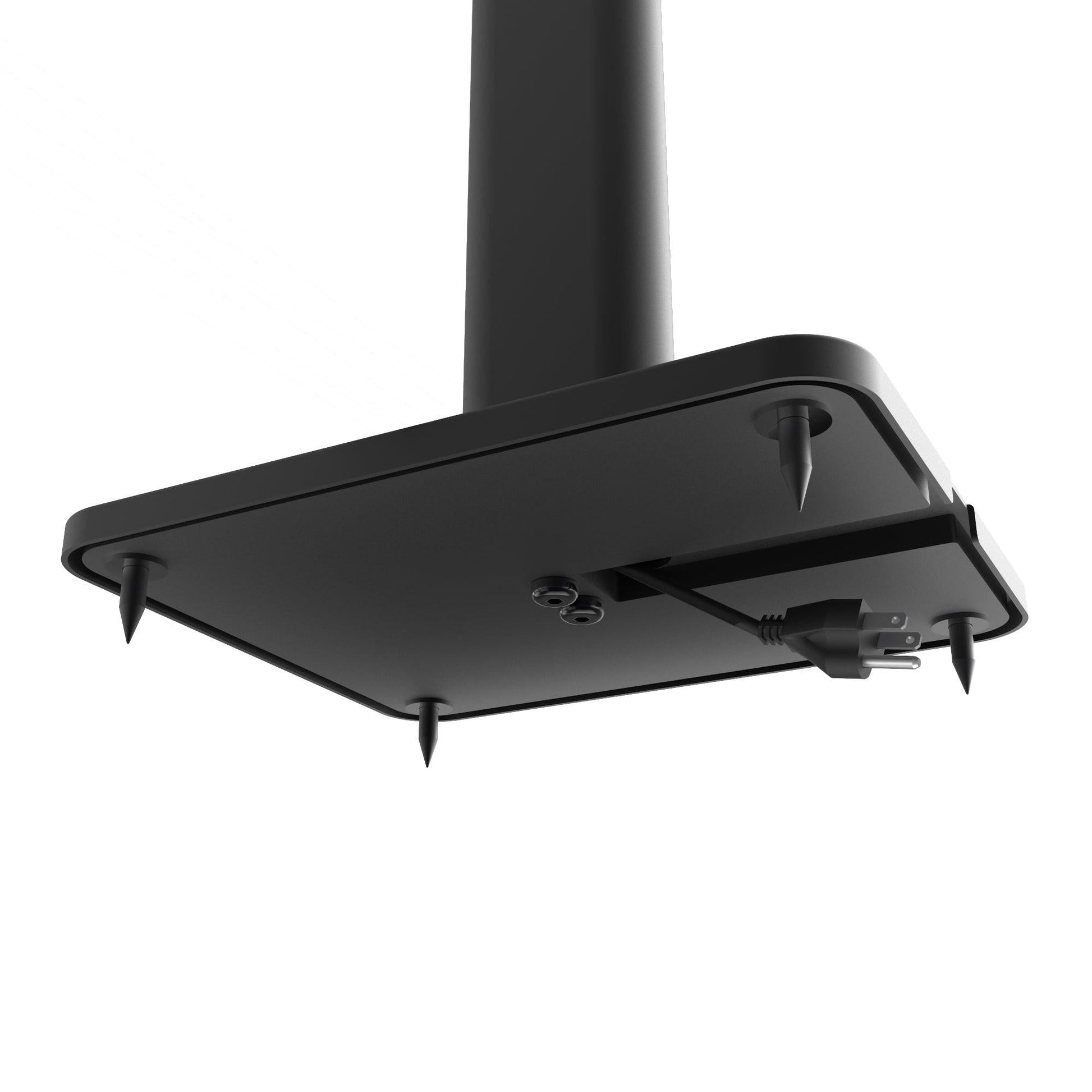 Kanto SP26PL 26" Tall Bookshelf Speaker Floor Stands - Pair, Black.