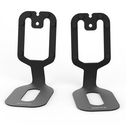 Kanto SU2 Kanto SU2 Rear-Mounted Desktop Stands for Uki and Ora - Black, Pair.